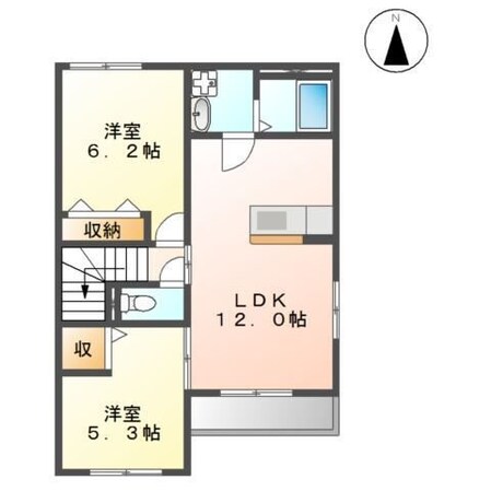 ウィステリアの物件間取画像